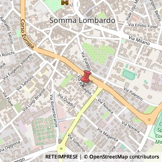 Mappa Via rebaglia 1, 21019 Somma Lombardo, Varese (Lombardia)