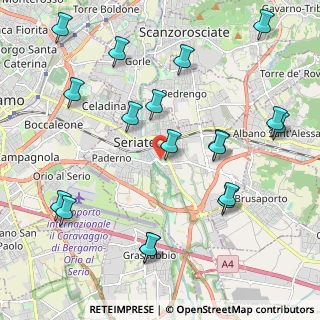 Mappa 24068 Seriate BG, Italia (2.44056)