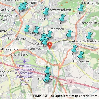 Mappa 24068 Seriate BG, Italia (2.36944)