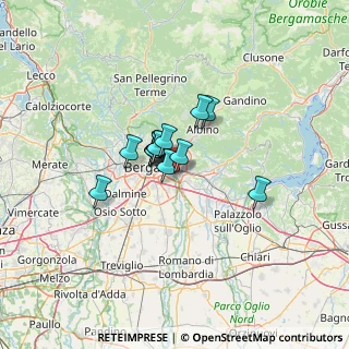 Mappa 24068 Seriate BG, Italia (7.32923)