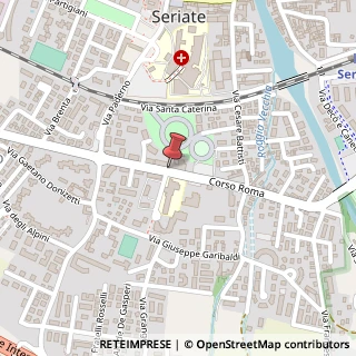Mappa Corso Roma, 72, 24068 Seriate BG, Italia, 24068 Seriate, Bergamo (Lombardia)