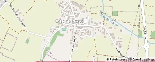 Mappa Limido Comasco