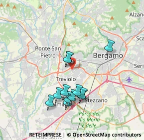 Mappa Via Carlo Alberto dalla Chiesa, 24048 Treviolo BG, Italia (3.39)