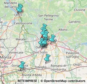 Mappa Via Carlo Alberto dalla Chiesa, 24048 Treviolo BG, Italia (10.7875)