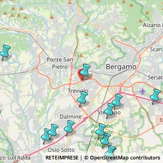 Mappa BG 24048, 24048 Treviolo BG, Italia (6.22154)