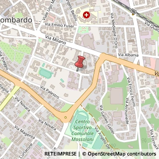 Mappa Via San Fermo, 10, 21019 Somma Lombardo, Varese (Lombardia)