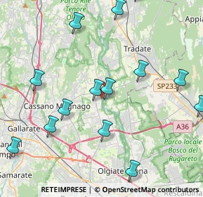 Mappa Piazza di San Giovanni, 21054 Fagnano Olona VA, Italia (5.86333)