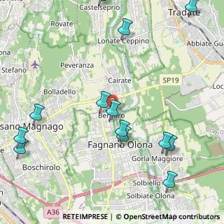 Mappa Piazza di San Giovanni, 21054 Fagnano Olona VA, Italia (2.82429)