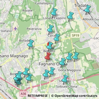 Mappa Piazza di San Giovanni, 21054 Fagnano Olona VA, Italia (2.6465)