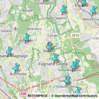 Mappa Piazza di San Giovanni, 21054 Fagnano Olona VA, Italia (3.275)