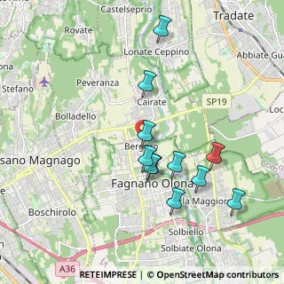 Mappa Piazza di San Giovanni, 21054 Fagnano Olona VA, Italia (1.78818)