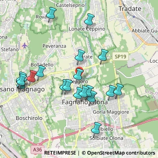 Mappa Piazza di San Giovanni, 21054 Fagnano Olona VA, Italia (2.1)