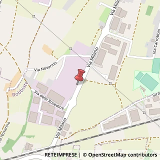 Mappa Via delle Rovedine, 10, 23899 Robbiate, Lecco (Lombardia)