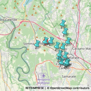 Mappa SS 33 del Sempione, 21010 Arsago Seprio VA (3.60733)