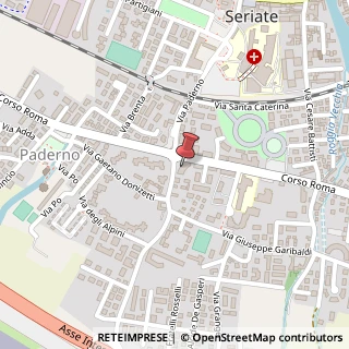 Mappa Corso Roma, 55F, 24068 Seriate, Bergamo (Lombardia)