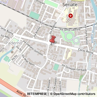 Mappa Corso Roma, 55, 24068 Seriate, Bergamo (Lombardia)