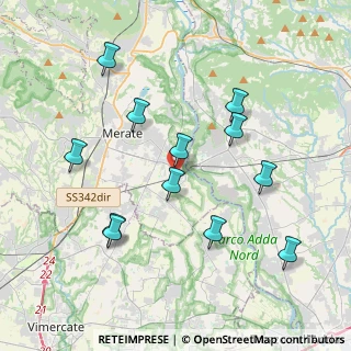 Mappa Cascina Maria, 23877 Paderno d'Adda LC, Italia (3.94083)