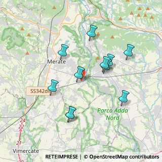 Mappa Cascina Maria, 23877 Paderno d'Adda LC, Italia (3.51545)