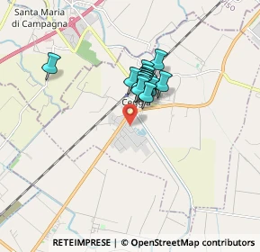 Mappa Via delle Industrie, 30022 Ceggia VE, Italia (0.99)