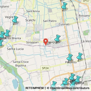 Mappa Via San Giuseppe, 36056 Tezze sul Brenta VI, Italia (4.062)
