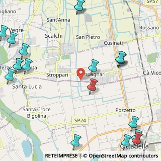 Mappa Via San Giuseppe, 36056 Tezze sul Brenta VI, Italia (3.3345)