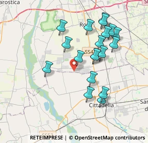 Mappa Via San Giuseppe, 36056 Tezze sul Brenta VI, Italia (3.58211)