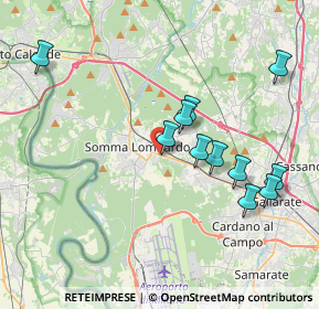 Mappa Loc Tre Piante, 21019 Somma Lombardo VA, Italia (3.79545)