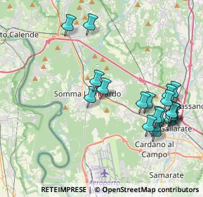 Mappa Loc Tre Piante, 21019 Somma Lombardo VA, Italia (4.2835)