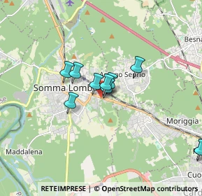 Mappa Loc Tre Piante, 21019 Somma Lombardo VA, Italia (1.77545)