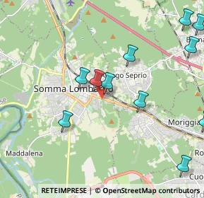 Mappa Loc Tre Piante, 21019 Somma Lombardo VA, Italia (2.57167)