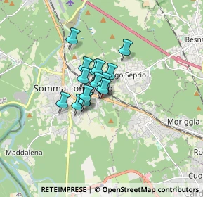 Mappa Loc Tre Piante, 21019 Somma Lombardo VA, Italia (0.86813)