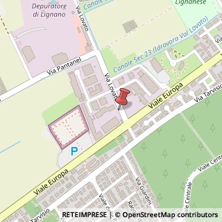 Mappa Via Lovato, 13, 33054 Lignano Sabbiadoro, Udine (Friuli-Venezia Giulia)