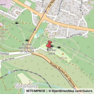 Mappa Strada Nuova per Opicina, 37, 34151 Trieste, Trieste (Friuli-Venezia Giulia)