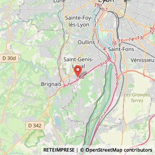 Mappa CENTRE COMMERCIAL SAINT GENIS, 11013 Courmayeur AO, Italia (9.305)
