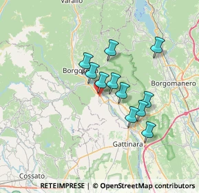 Mappa Via Fanghetti, 13037 Serravalle Sesia VC, Italia (5.36455)