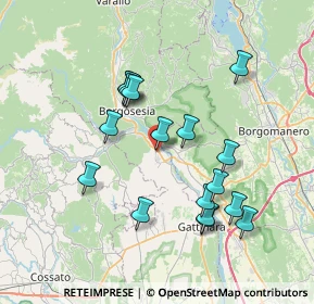 Mappa Via Fanghetti, 13037 Serravalle Sesia VC, Italia (7.00294)