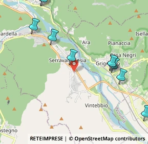 Mappa Via Fanghetti, 13037 Serravalle Sesia VC, Italia (2.87083)