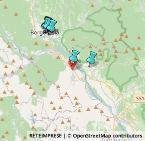 Mappa Via Fanghetti, 13037 Serravalle Sesia VC, Italia (4.22333)