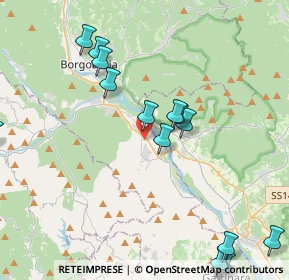 Mappa Via Fanghetti, 13037 Serravalle Sesia VC, Italia (5.38588)