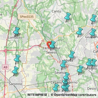 Mappa Via Nazionale dei Giovi, 20823 Copreno MB, Italia (6.556)