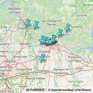 Mappa Via G. Falcone, 24048 Treviolo BG, Italia (8.40417)