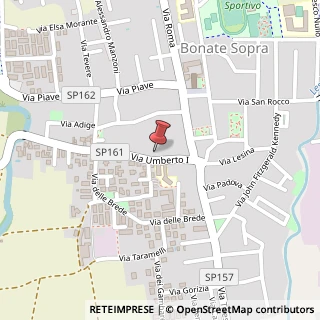 Mappa Via Umberto I, 12/B, 24040 Bonate Sotto, Bergamo (Lombardia)