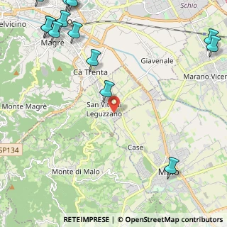 Mappa Via Sottobroli, 36030 San Vito di Leguzzano VI, Italia (3.53357)