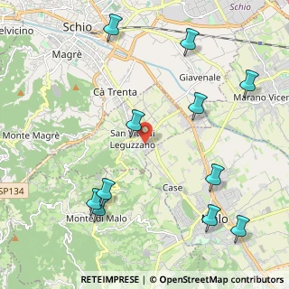 Mappa Via Sottobroli, 36030 San Vito di Leguzzano VI, Italia (2.59364)