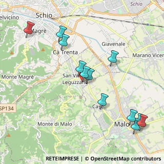 Mappa Via Sottobroli, 36030 San Vito di Leguzzano VI, Italia (2.2475)