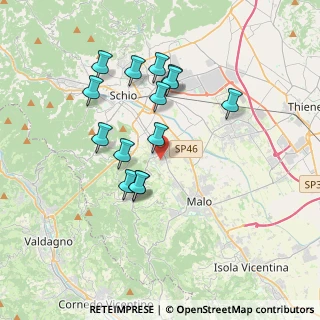 Mappa Via Sottobroli, 36030 San Vito di Leguzzano VI, Italia (3.3)