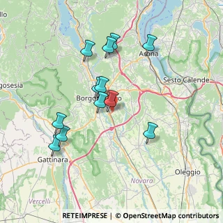 Mappa Cascina Meda, 28021 Borgomanero NO, Italia (6.82417)