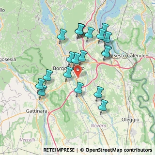 Mappa Cascina Meda, 28021 Borgomanero NO, Italia (7.084)