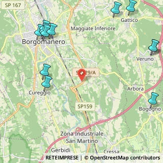 Mappa Cascina Meda, 28021 Borgomanero NO, Italia (3.22417)