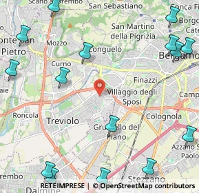 Mappa Via Madre Teresa di Calcutta, 24048 Treviolo BG, Italia (3.21533)